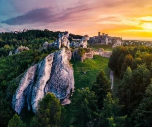 Lot Motolotnią nad Zamkami | Jura Krakowsko-Częstochowska