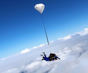 Voucher na skok spadochronowy w tandemie dla dwojga | wiele opcji | Zielona Góra