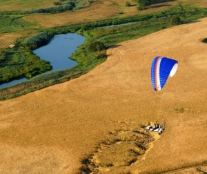 Lot Motoparalotnią z Filmowaniem dla Dwojga | Toruń (okolice)